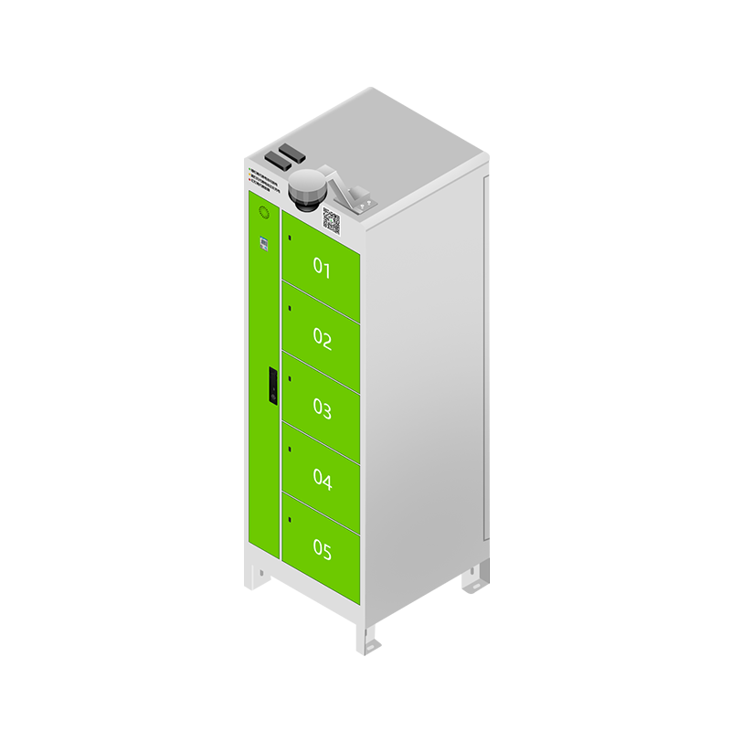 智寻侧拉式5仓换电柜