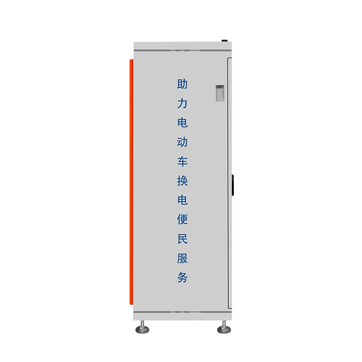 8-compartment intelligent battery swapping cabinet - rear plug-in