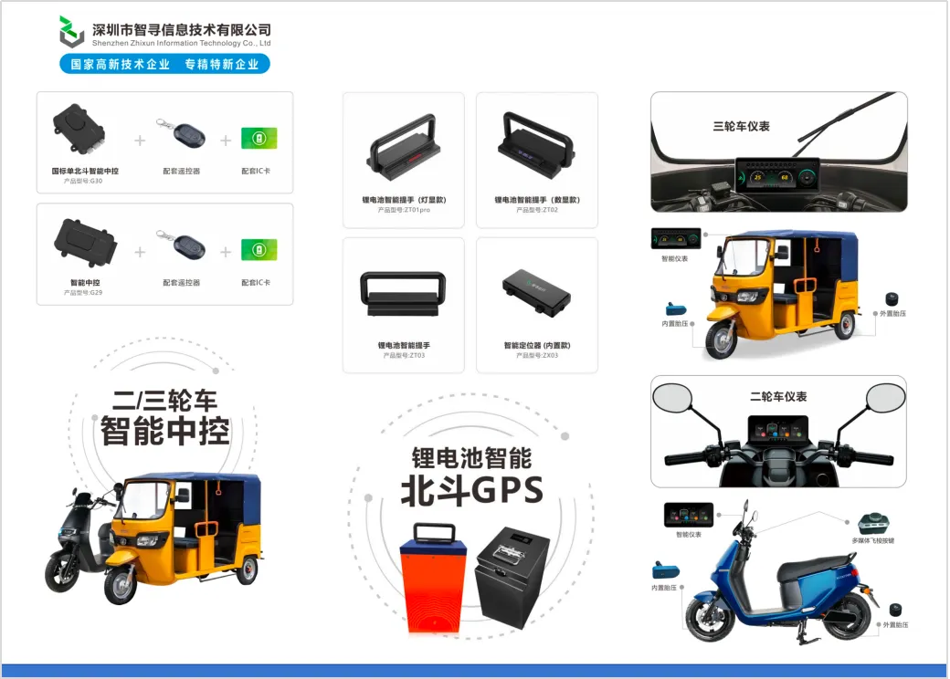 智寻信息技术有限公司智能中控、北斗GPS、仪表系列产品