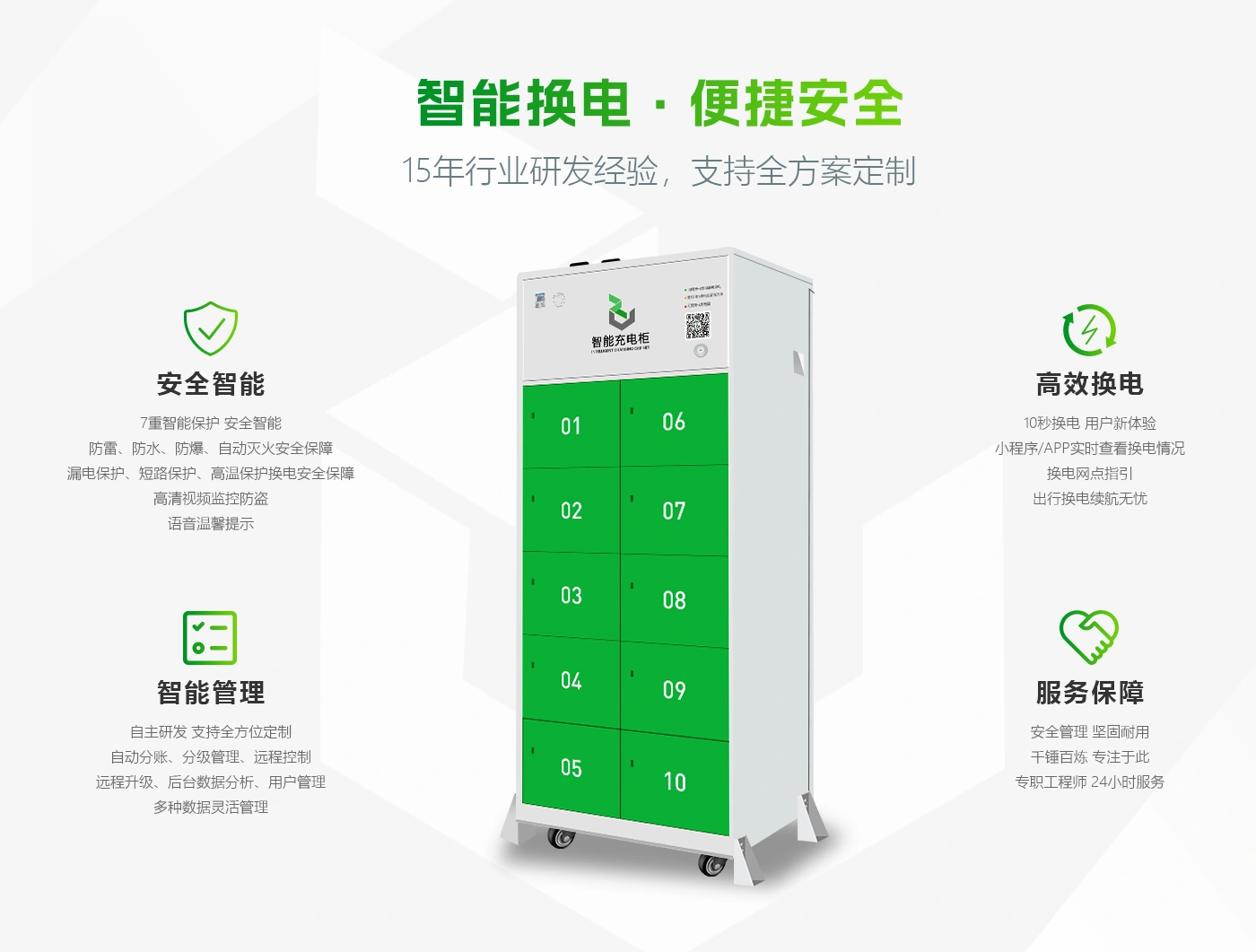10仓智能换电柜